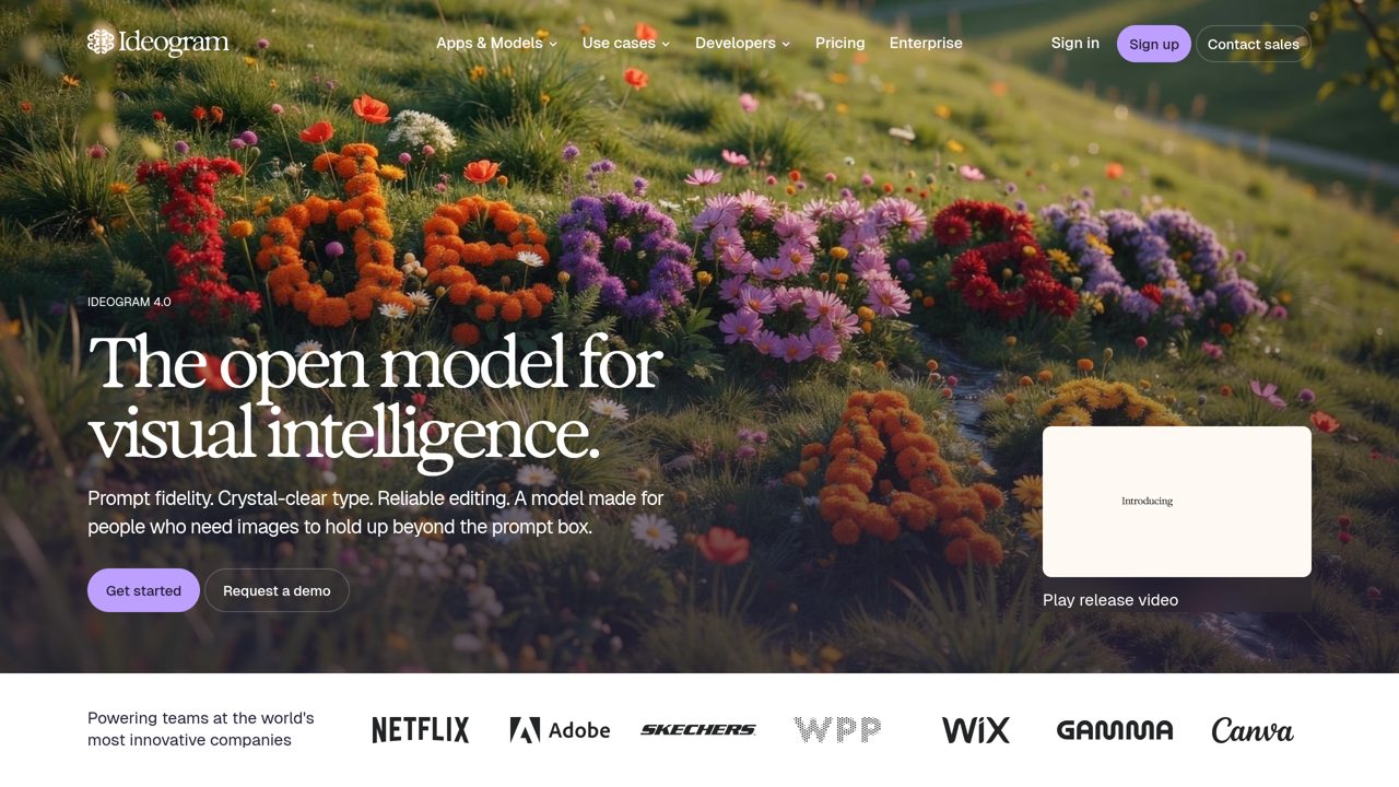 Ideogram software preview