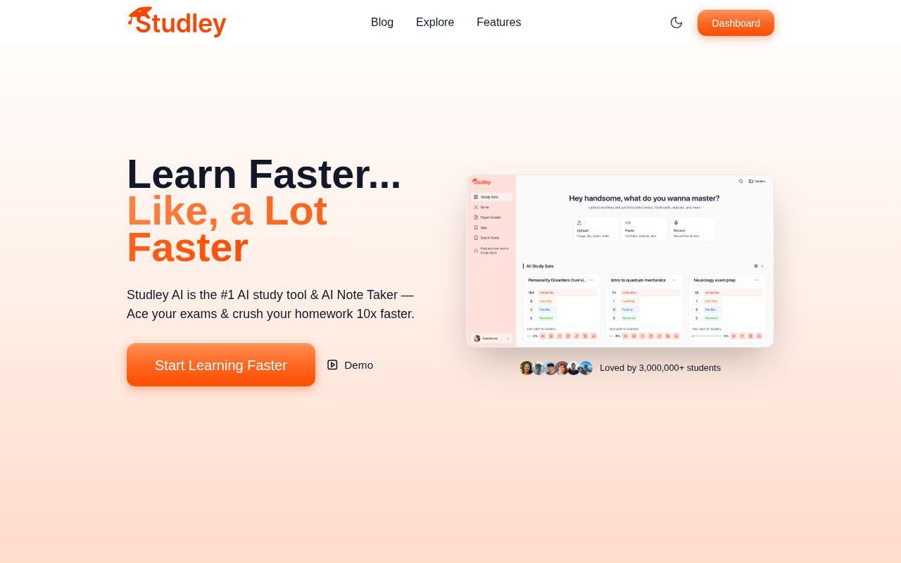 Studley AI software preview