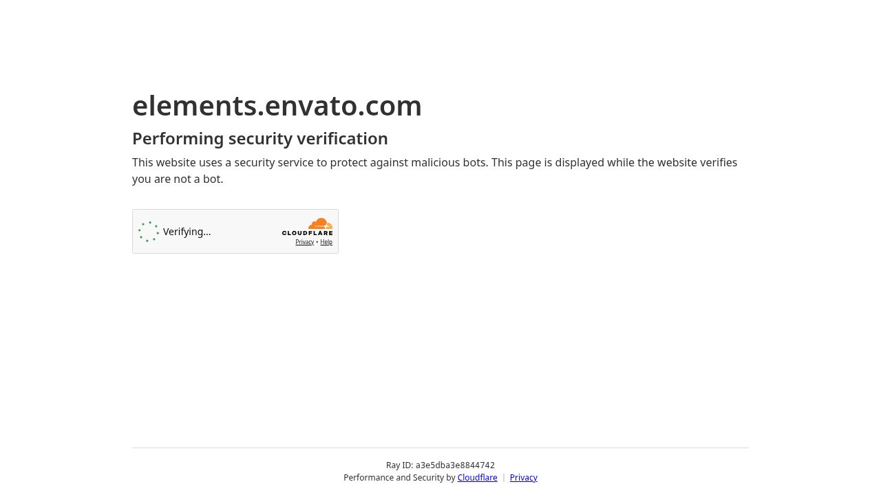 Envato Elements software preview
