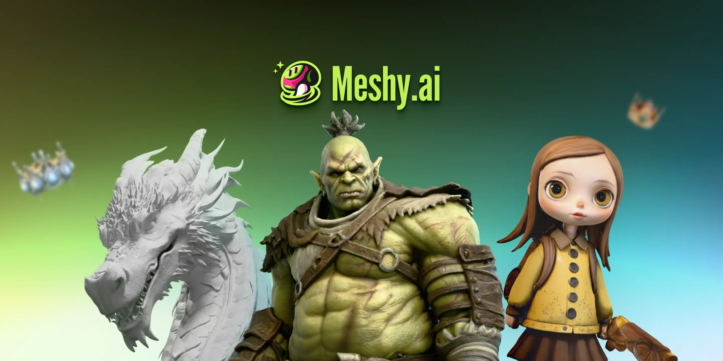 Meshy AI software preview