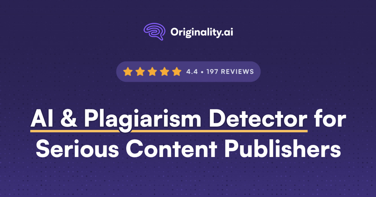 Originality.ai product interface and features