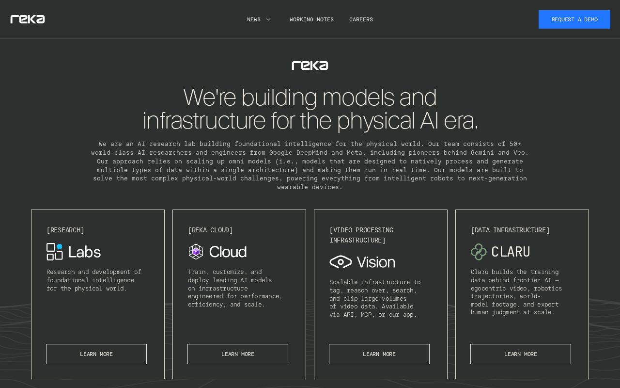 Reka AI software preview