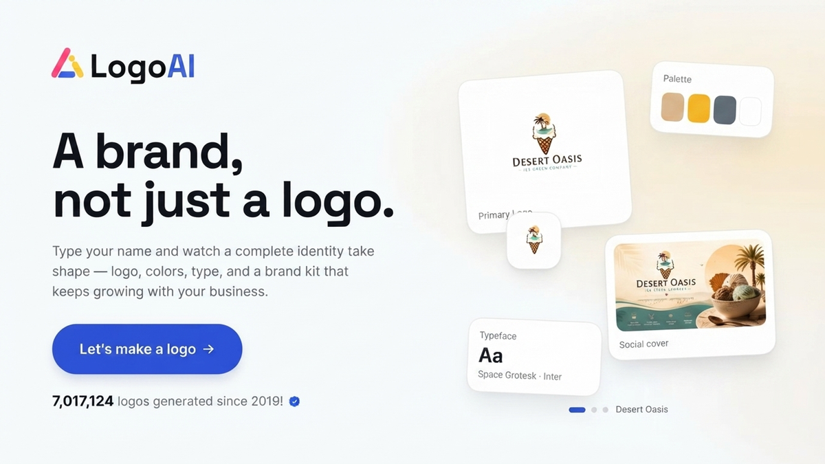 LogoAI software preview