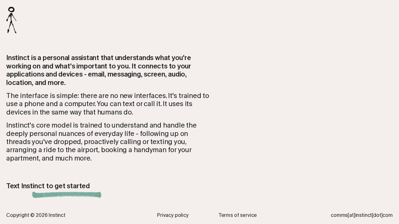 Instinct AI software preview