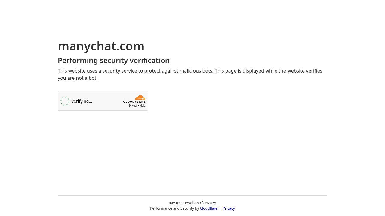 ManyChat software preview