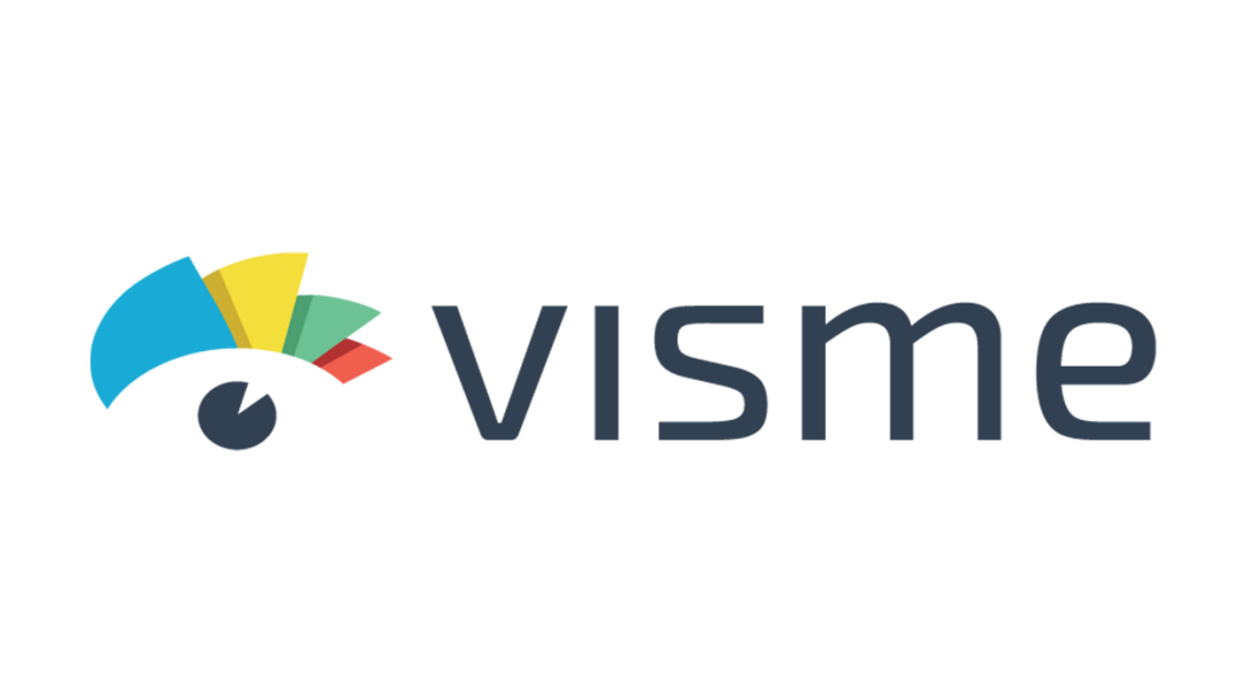 Visme ai logo banner