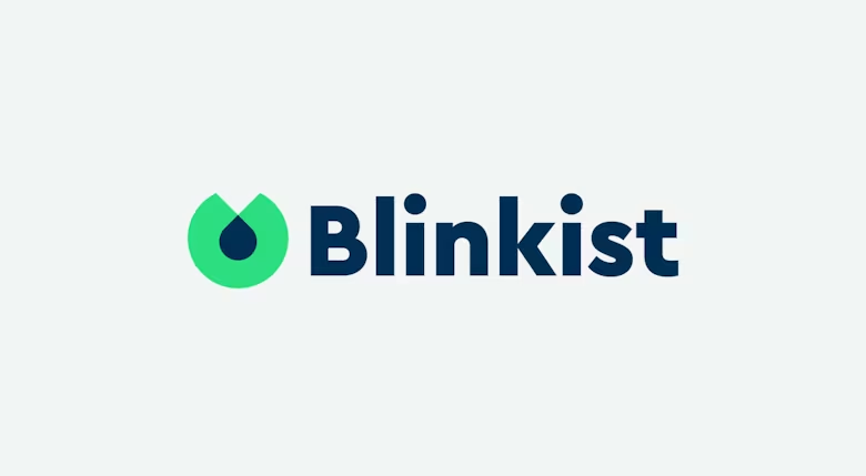 Blinkist logo banner