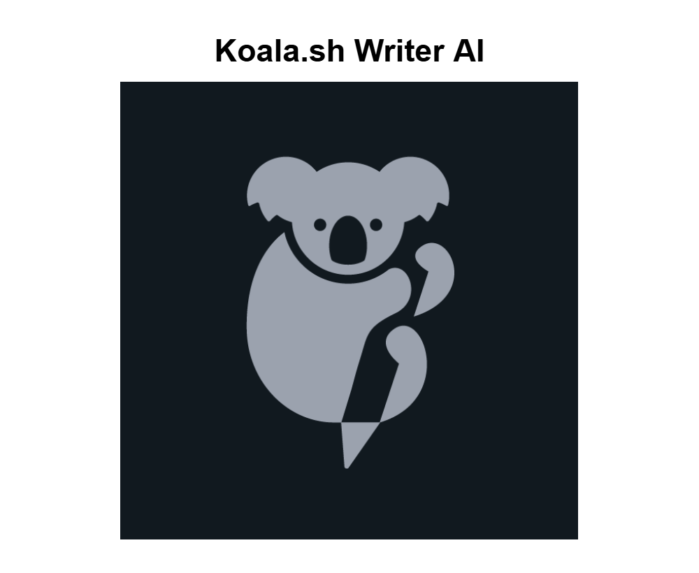 Koala Writer ai logo banner