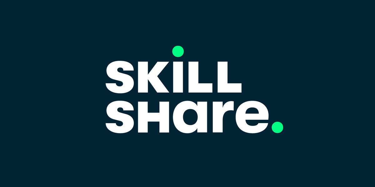 Skillshare logo banner